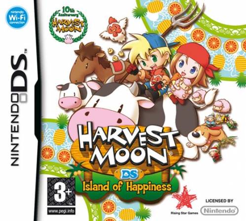 Фотография Harvest Moon DS: Island of Happiness Cover