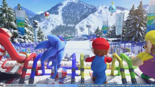 Фотография Mario & Sonic at Winter Olympic Games - 001