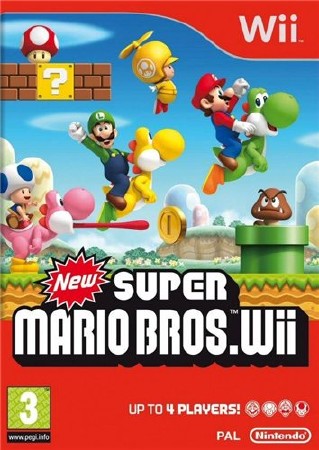Фотография New Super Mario Bros. Wii (cover)